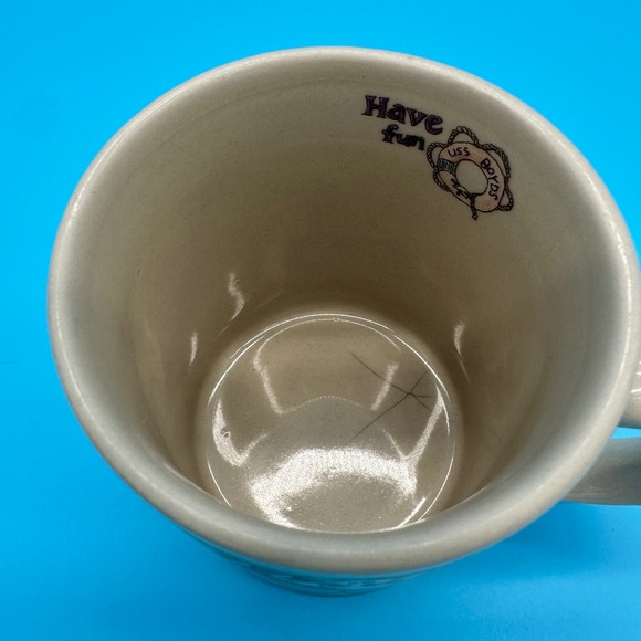 Vintage 1998 Boyds Collection Bearware Pottery Mug Life is a Daring Adventure - Picture 5 of 6